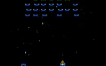 Alien Attack (UK) (1989) [Schneider Computer Partner] screen shot game playing